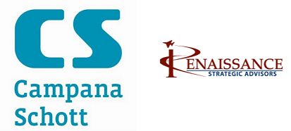 Campana Schott logo and Renaissance Strategic Advisors logo
